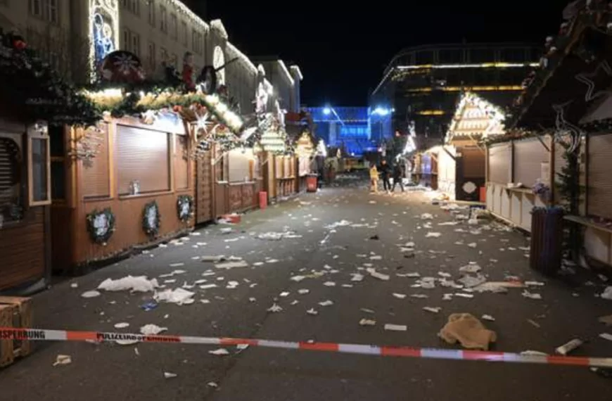 Live Aanslag Duitse kerstmarkt | Dader is arts uit Saoedi-Arabië en handelde alleen, ‘elf doden bij terreuraanslag kerstmarkt’