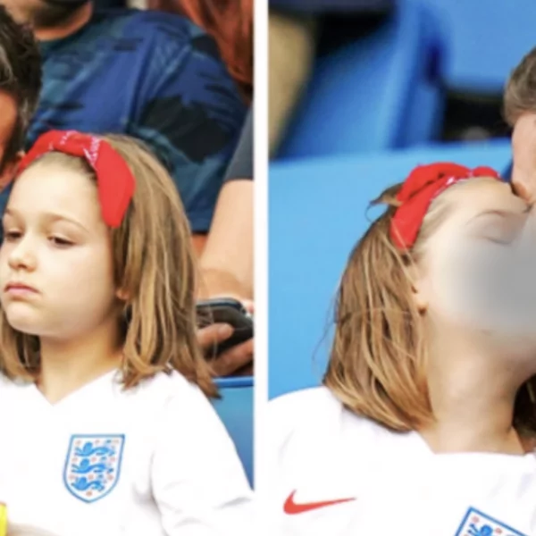 LEES 👀 | David Beckham legt uit waarom hij zijn 7-jarige dochter op de lippen kust