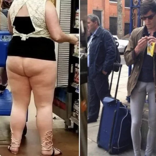 20 mensen die misschien beter een andere broek hadden kunnen aantrekken