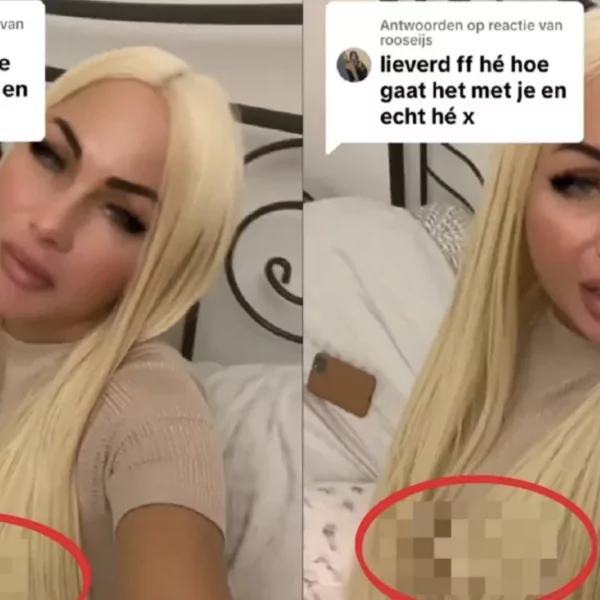 Gadverdamme: Volgers zien iets kleven in het haar van Samantha de Jong!