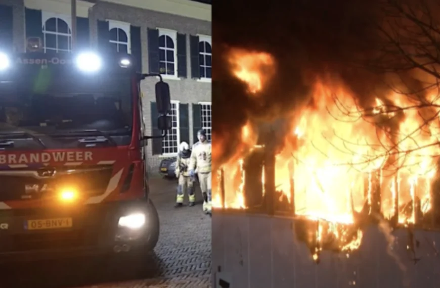 Verwoestende brand in Goes: Industrieel terrein al een dag in vlammen, rookchaos en angst nemen toe!