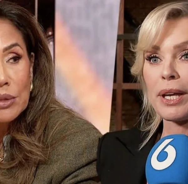 Patty Brard geeft Bridget Maasland m&eacute;gatrap op tv: &lsquo;Slipje omlaag!&rsquo;