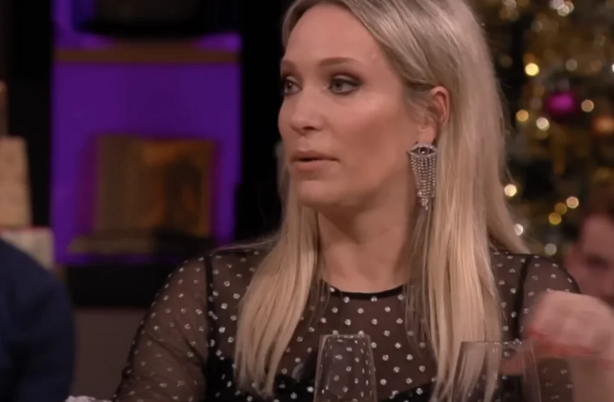 Hélène Hendriks op 27-jarige leeftijd tijdens een opvallende fotoshoot