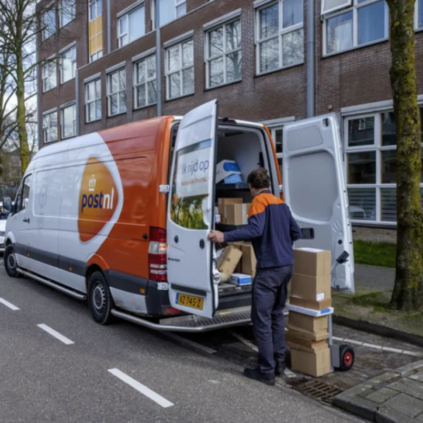 Flinke Boete voor mensen die niet thuis zijn bij bezorgen pakketje!!