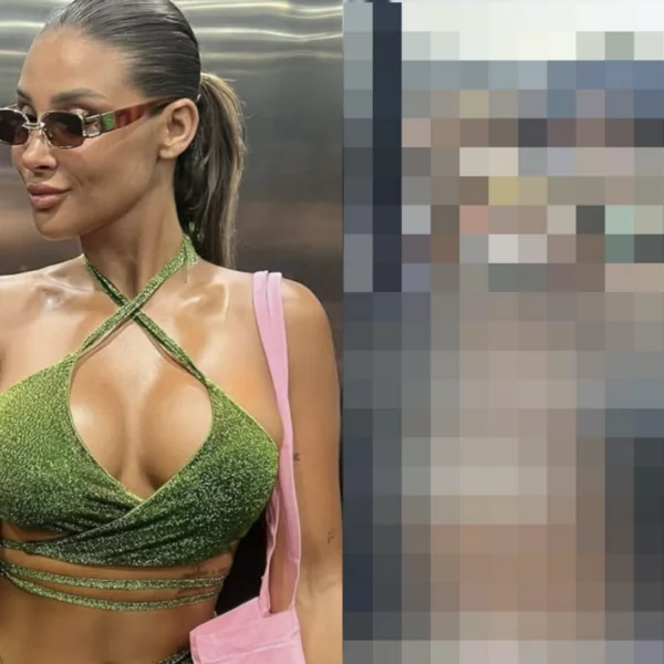 Influencer Janice Blok filmt &lsquo;per ongeluk&rsquo; eigen spiegelbeeld terwijl ze in haar nakie staat!