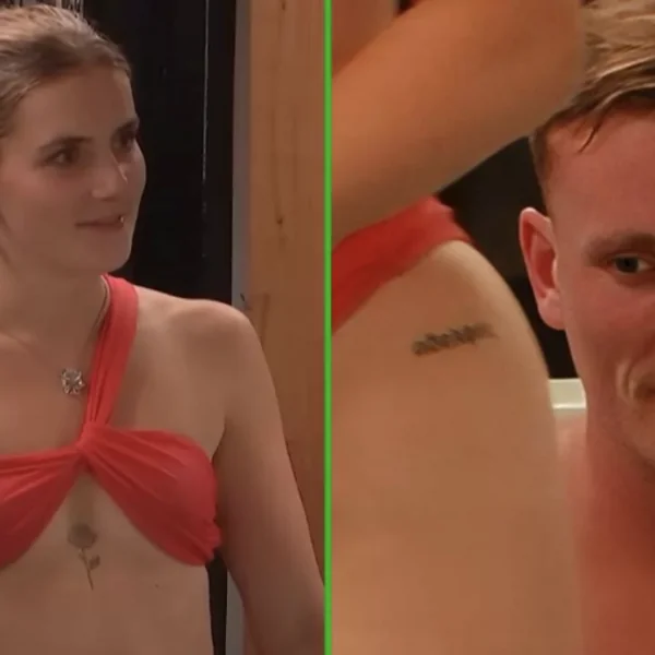 Roy en Esther in Lang Leve de Liefde: Een specifiek lichaamsdeel trekt de aandacht van Roy