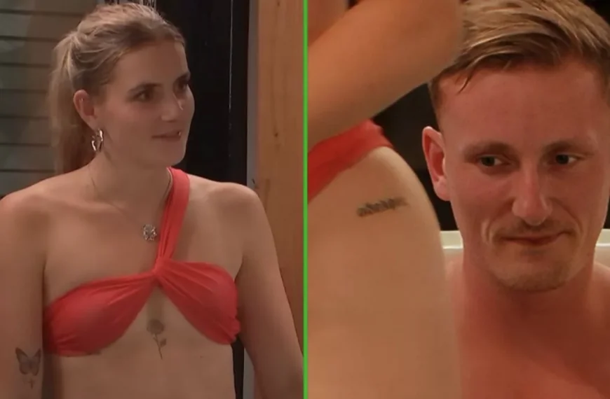 Roy en Esther in Lang Leve de Liefde: Een specifiek lichaamsdeel trekt de aandacht van Roy