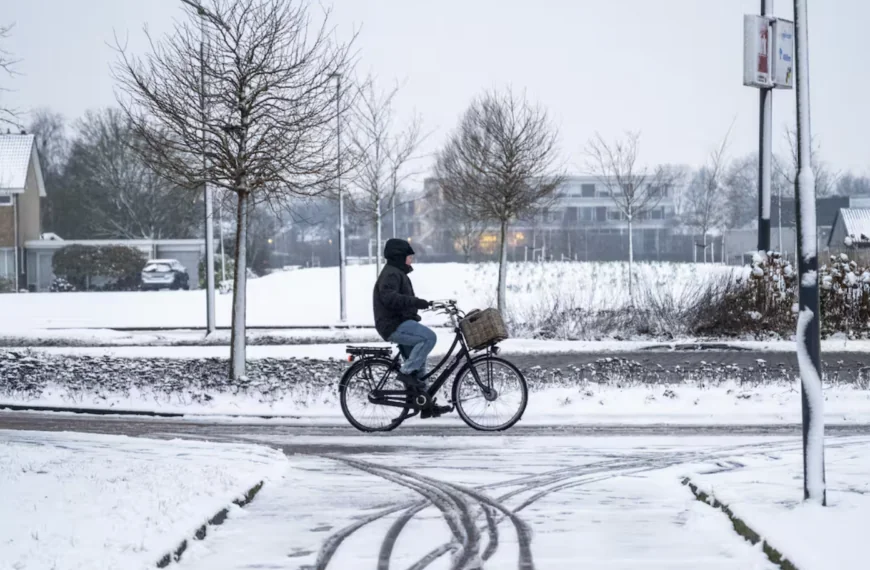 Warm weekend op komst maar daarna barre kou en sneeuwbuien