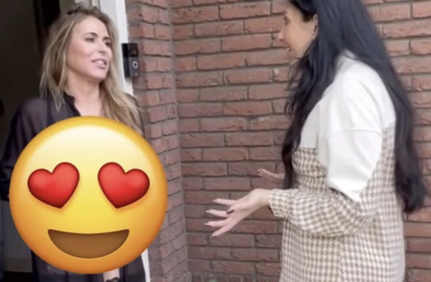 Hele pikante video duikt op van Winter Vol Liefde-Antine met Heleen van Royen in lingerie