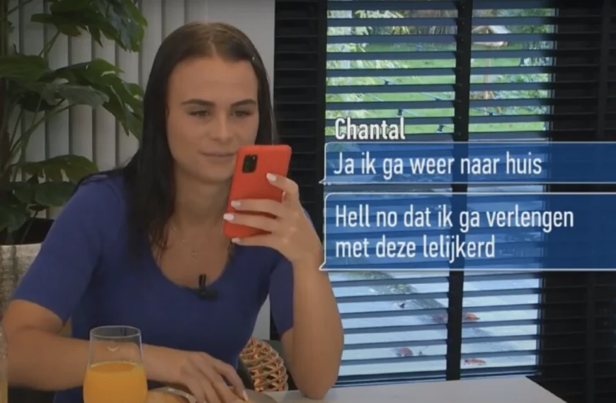 Lang Leve de Liefde-Chantal stuurt bizarre appjes tijdens date: ‘Wil niet verlengen met deze lelijkerd!’
