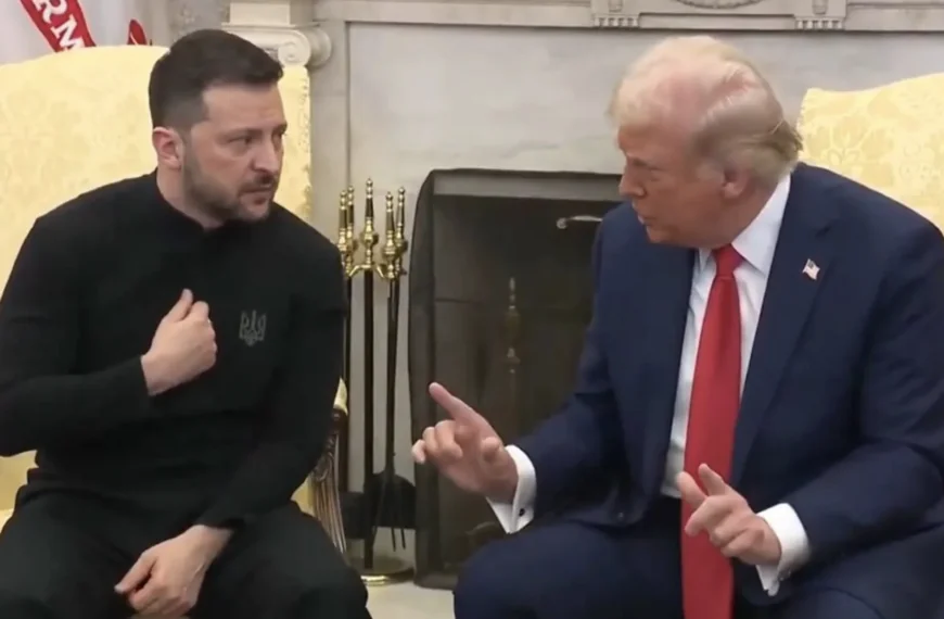 Video: Ontmoeting Zelensky en Trump ontaardt in knallende ruzie