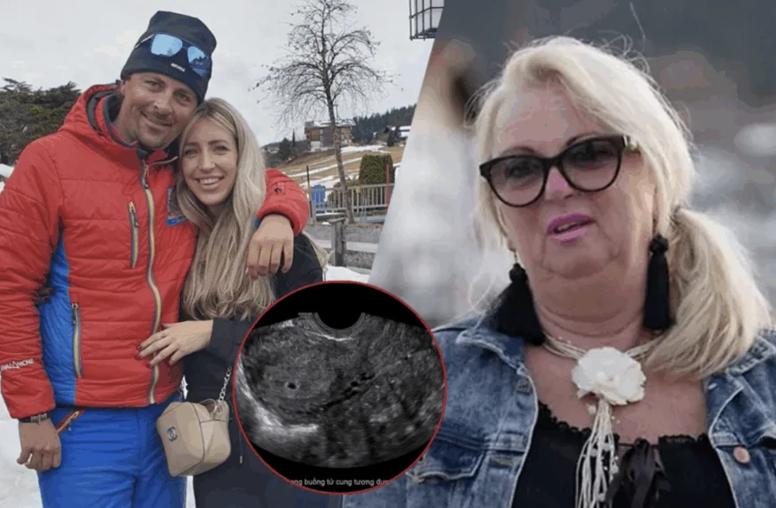 Winter Vol Liefde&ndash;Denise kondigt zwangerschap aan met Mike. De reactie van moeder Monique zorgt voor opschudding