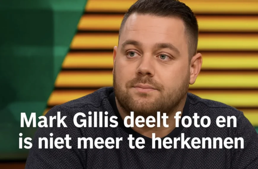Uitgemergelde Mark Gillis deelt foto en is niet meer te herkennen