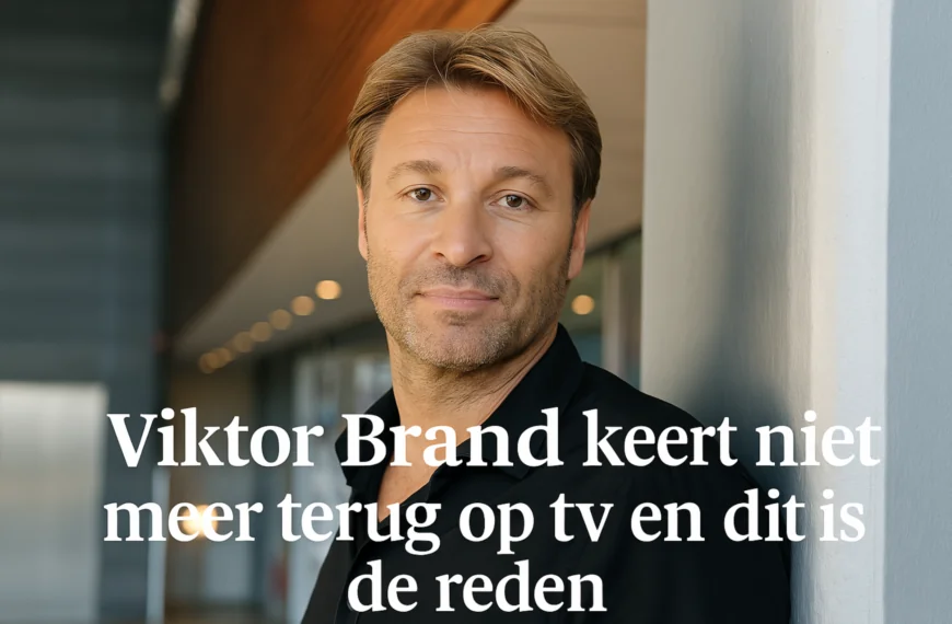 Viktor Brand keert niet meer terug op tv en dit is de reden