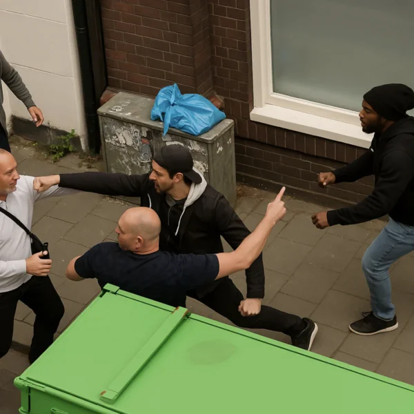 Ruzie op straat in Groningen loopt uit de hand &ndash; omstander grijpt in: &ldquo;H&eacute;, doe eens even normaal!&rdquo;