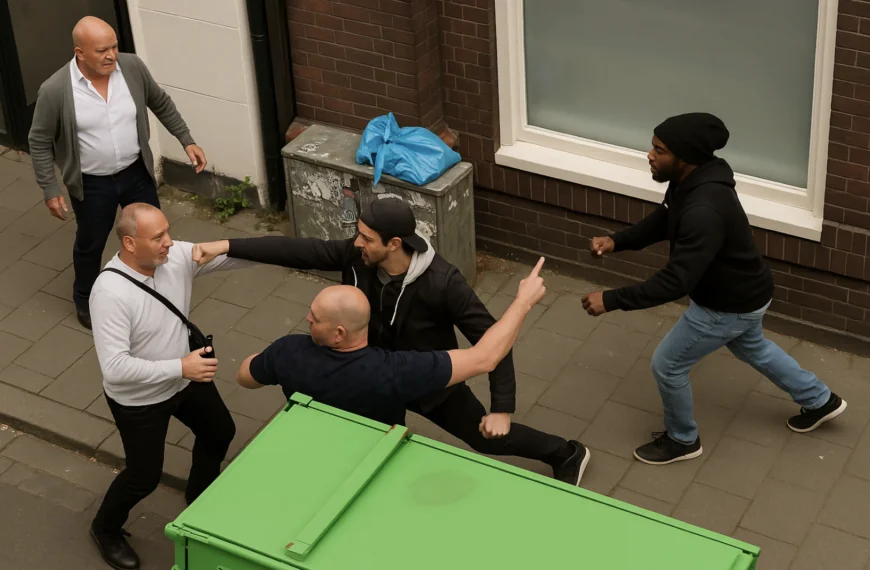 Ruzie op straat in Groningen loopt uit de hand – omstander grijpt in: “Hé, doe eens even normaal!”