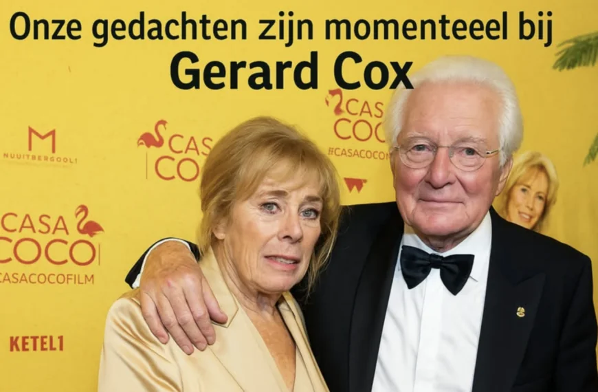 Gerard Cox deelt vreselijk nieuws over Joke Bruijs