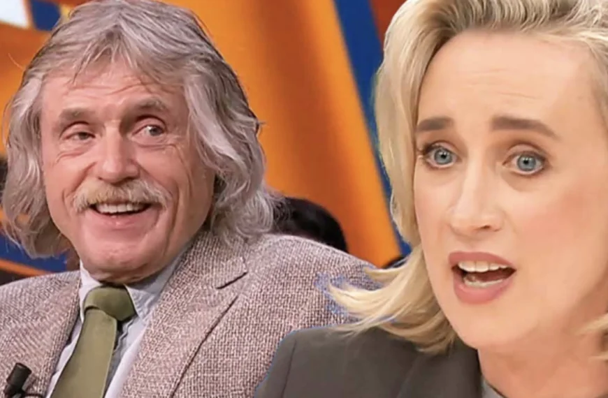 Ontslag dreigt voor Johan Derksen na vrouwonvriendelijke uitspraken: ´Duw tong in Eva Jinek d´r strot´