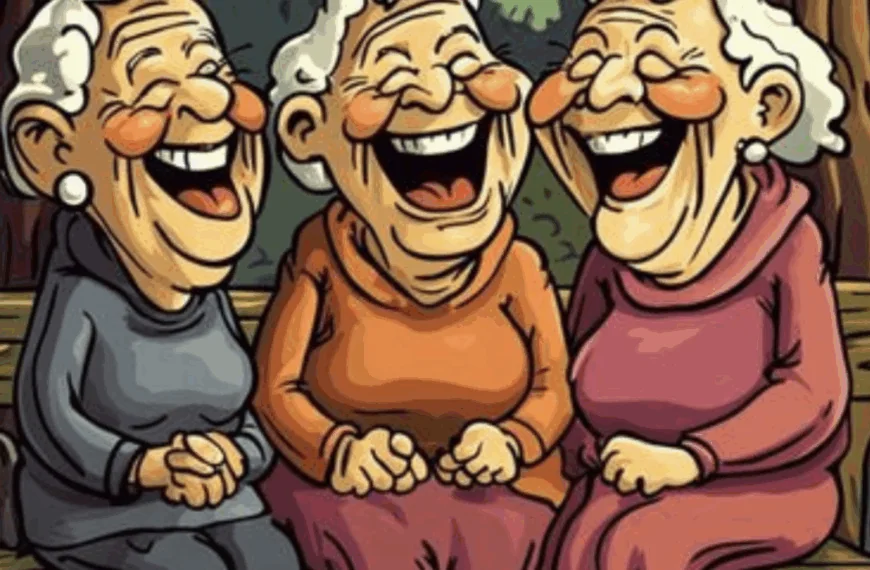 Grap: Drie ondeugende oma&rsquo;s