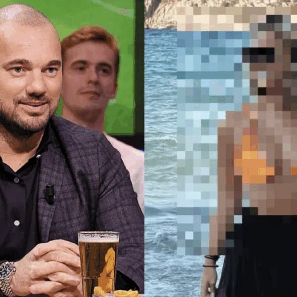 40-jarige Wesley Sneijder maakt relatie met 23-jarige Romy officieel bekend met intieme foto!