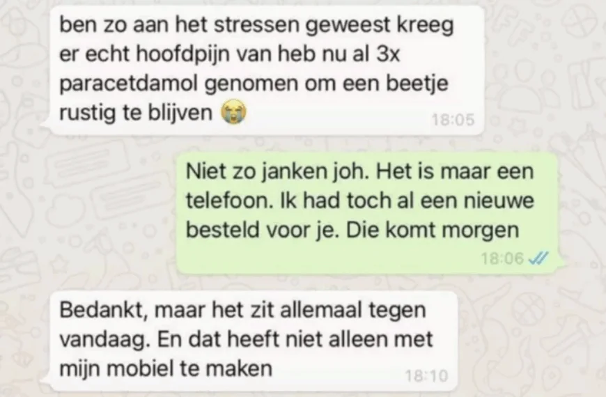 WhatsApp-oplichter denkt gewonnen te hebben, maar wordt zelf keihard gefopt