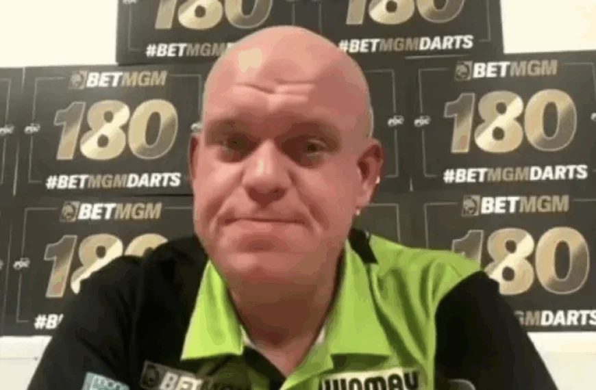 Michael van Gerwen ontzettend vermagerd na scheiding, is niet meer te herkennen