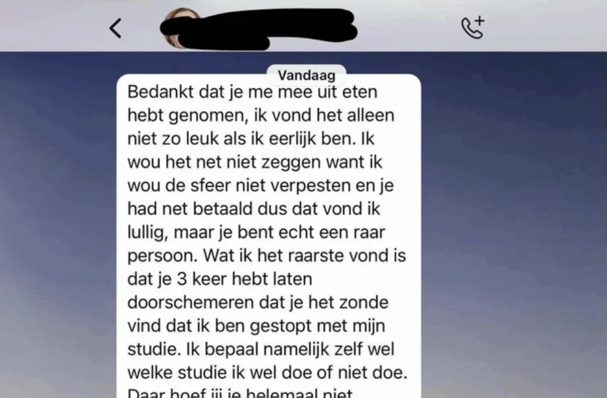 Man beleeft bijzondere Tinderdate, maar krijgt thuis een onverwachte klap na