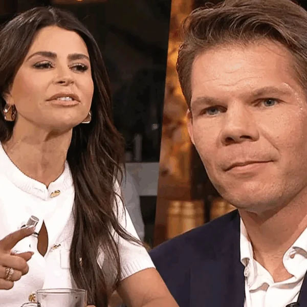 Olcay Gulsen en Victor Vlam in vurige tv-ruzie: &lsquo;Jij bent een vieze narcist!&rsquo;