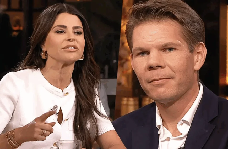 Olcay Gulsen en Victor Vlam in vurige tv-ruzie: &lsquo;Jij bent een vieze narcist!&rsquo;