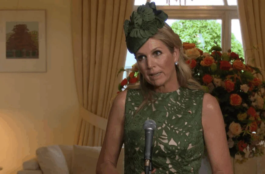 Koningin M&aacute;xima reageert emotioneel op het nieuws van de ernstig zieke Freek