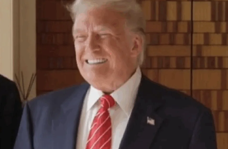 M&aacute;xima doet een vernederende Trump-imitatie en de beelden gaan onbedoeld de hele wereld over