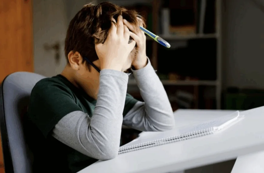 Jantje komt thuis en zegt dat hij een onvoldoende heeft