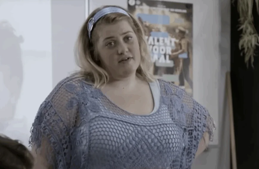 Esm&eacute;e van Kampen uit de reclamespotjes van de PLUS is enorm afgevallen en onherkenbaar!