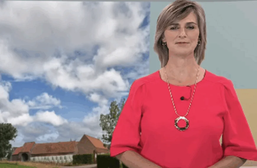 Sabine Hagedoren doet vreselijke weersvoorspelling