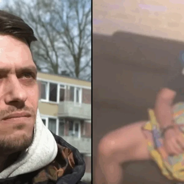 Wesley komt thuis en ziet een halfnaakte boa op zijn vrouw liggen