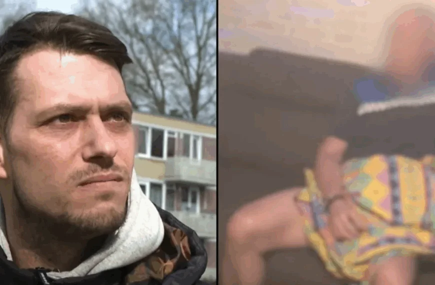 Wesley komt thuis en ziet een halfnaakte boa op zijn vrouw liggen