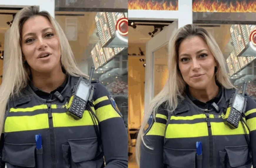 Werkgever van wijkagent Bibi waarschijnlijk niet blij met deze video