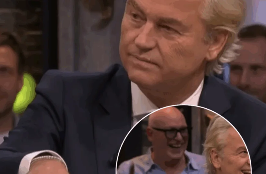 René van der Gijp pakt mes om taart te snijden: ‘Bewakers Wilders worden helemaal gek!’
