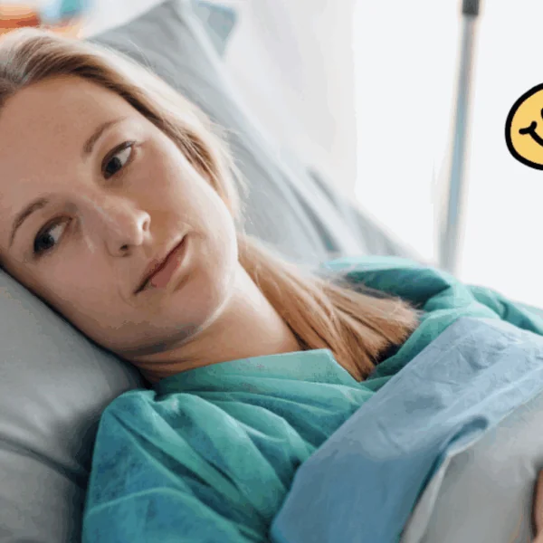 Geweldige grap: &lsquo;Een dame tijdens haar laatste momenten &hellip;&rsquo;