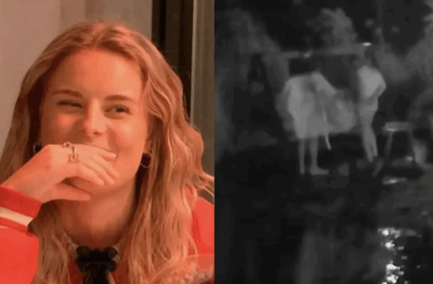 LLDL Deelnemers Isa en Diederik denken dat er bij de vijver geen camera&rsquo;s zijn en gaan lekker van bil