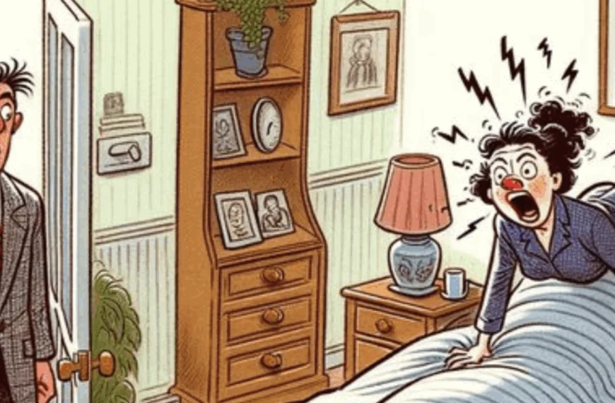 Leuke grap: “Een man komt eerder thuis van werk en ziet..”