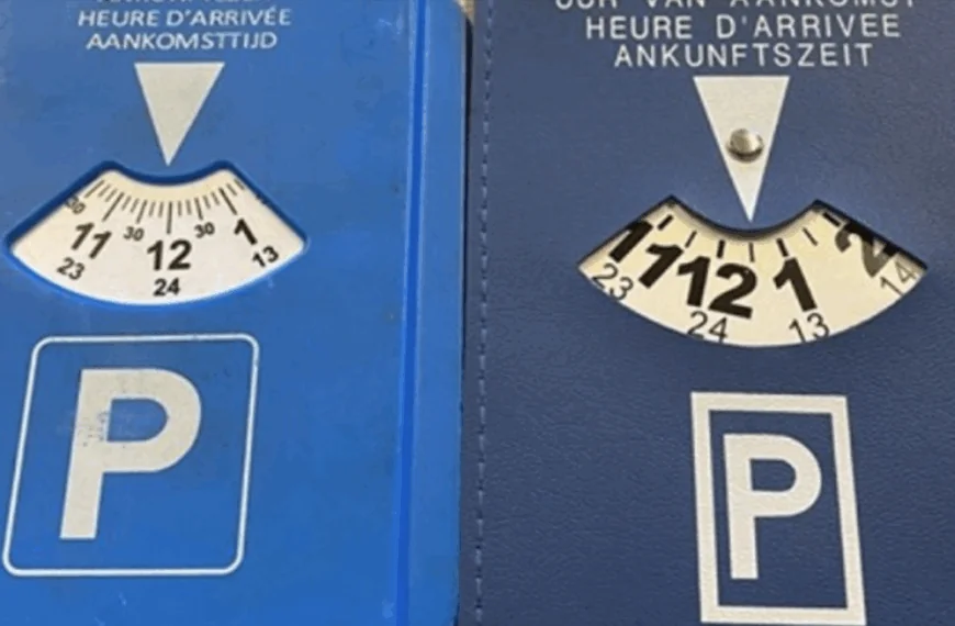 Marijn beboet met 25 euro vanwege verkeerd gebruik van parkeerschijf: &ldquo;Zorg dat je de juiste schijf gebruikt om problemen te vermijden.&rdquo;
