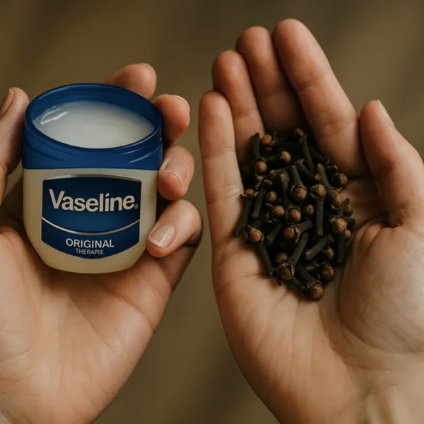 Kruidnagel gemengd met vaseline, een simpel geheim dat je veel eerder had willen kennen