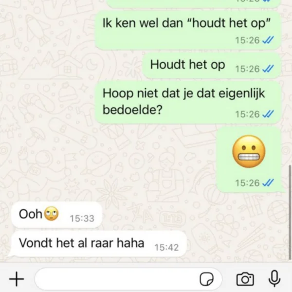 Meisje wil een statafel lenen voor haar verjaardag en blijkt ook een beperkte woordenschat te hebben&hellip;