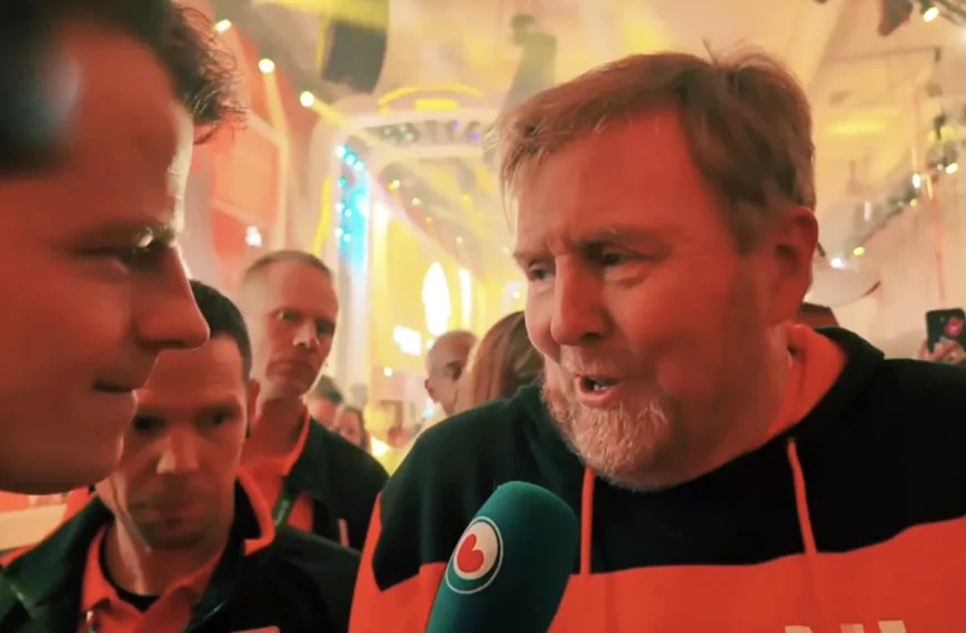 Kijkers geschokt door stomdronken Willem-Alexander op Spelen