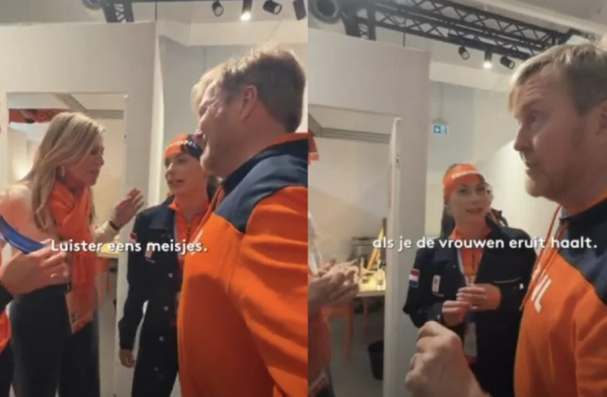 Gesprek tussen Jutta Leerdam, Femke Kok met Willem Alexander en Máxima gaat viraal