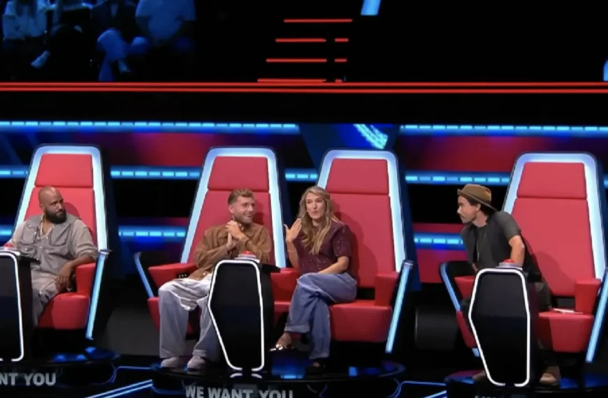 Kijkers sprakeloos om totaal onverwacht moment in The Voice