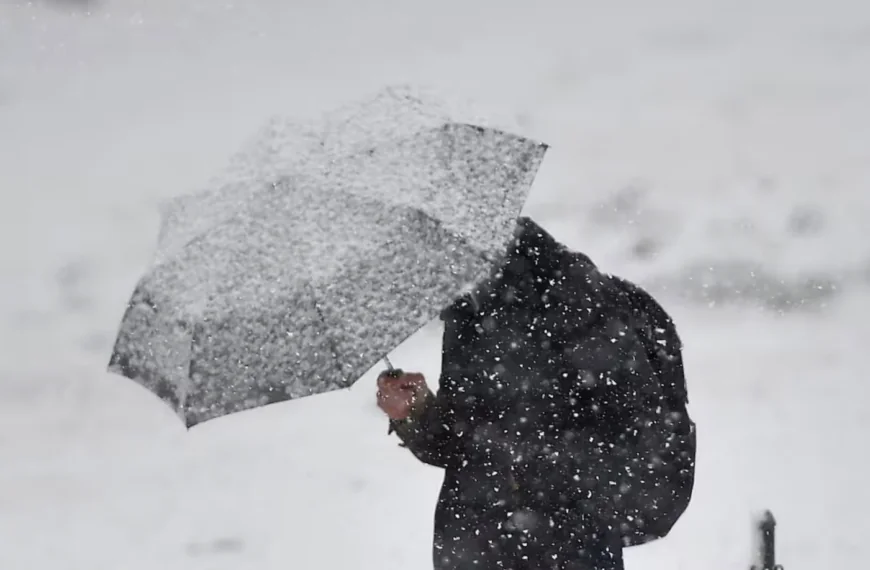Aangepast weerbericht: Hier is een behoorlijke laag sneeuw op komst
