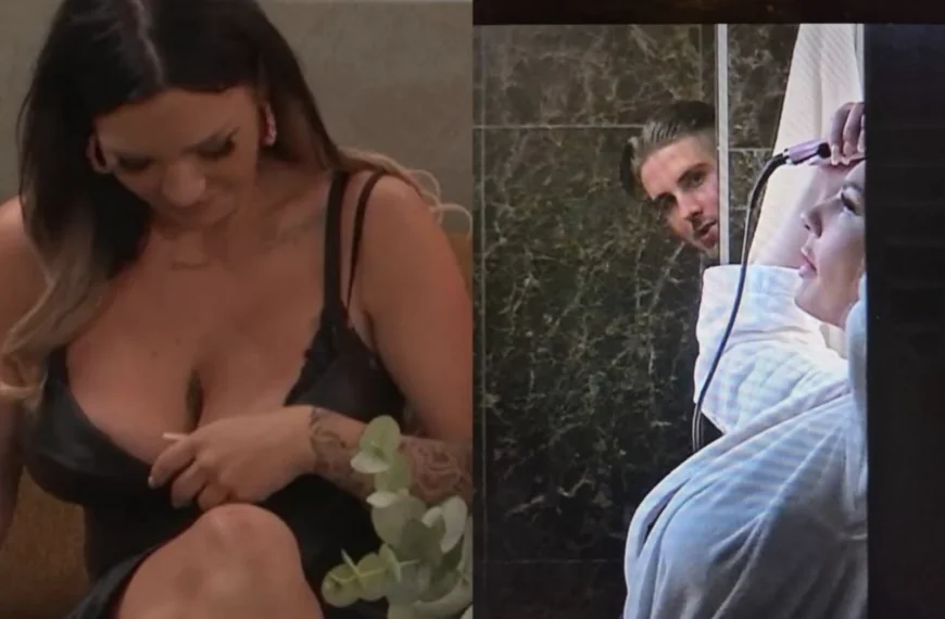 Fabienne uit Lang Leve de Liefde toont haar specialiteiten aan date Mike