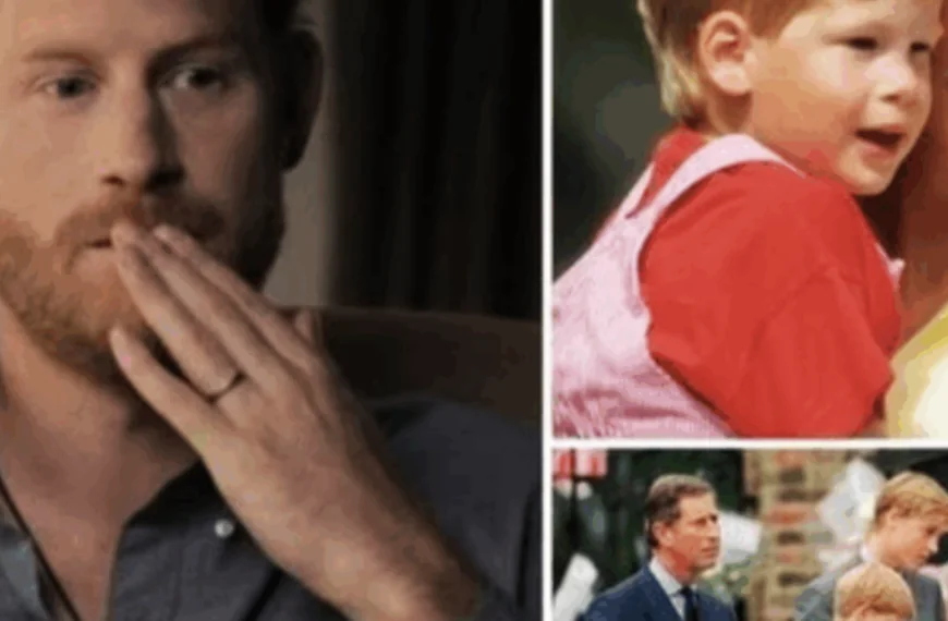 Prins Harry vertelt moedig wat er met hem als kind gebeurde